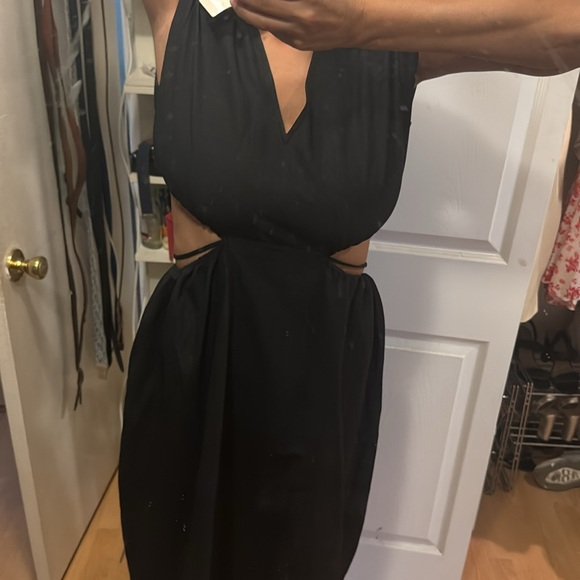 NWT black midi dress - Picture 3 of 3